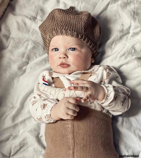 مدل کلاه فرانسوی نوزاد