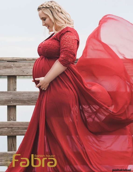 مدل لباس حاملگی مخمل