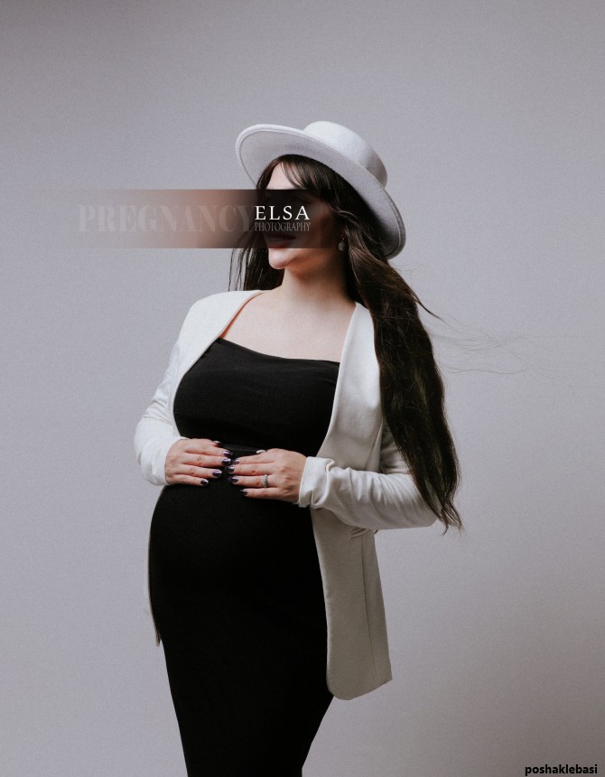 مدل پیراهن بارداری برای عکاسی