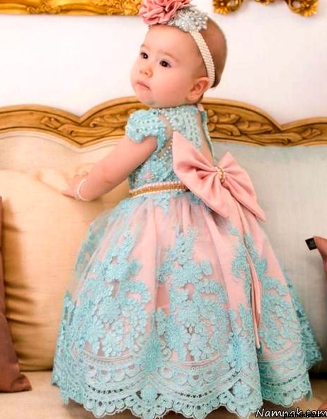 مدل لباس پرنسسی طفلانه