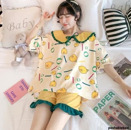مدل لباس خواب کره ای زنانه