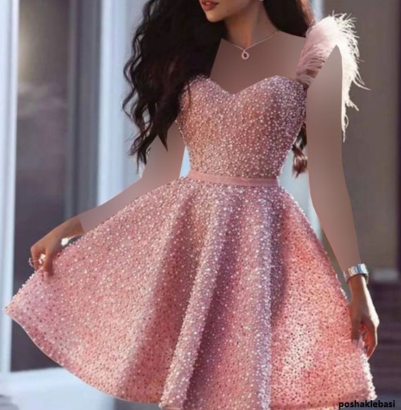 مدل لباس با پارچه گیپور زنانه
