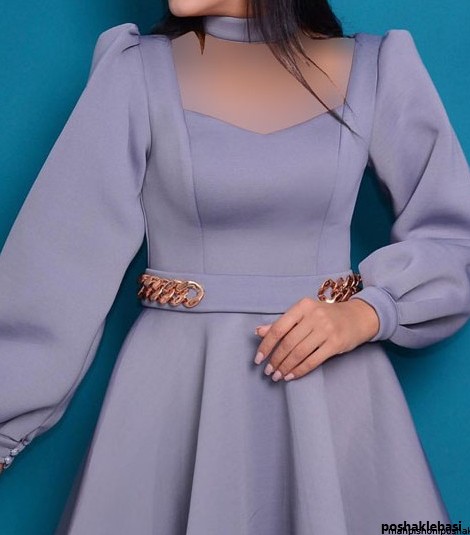 مدل لباس مجلسی دخترانه کوتاه جدید در اینستاگرام