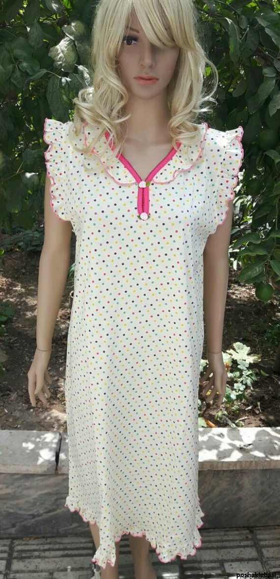 مدل لباس تریکو گلدار زنانه