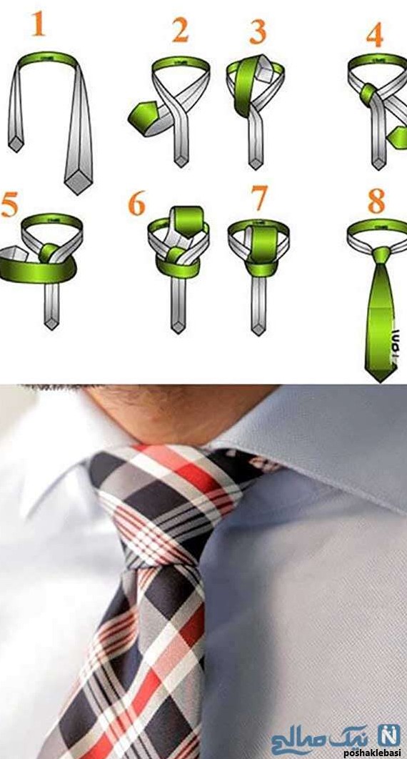 مدل جدید بستن کراوات مردانه