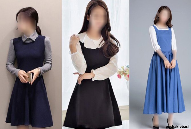 مدل لباس ماکسی دخترانه کره ای