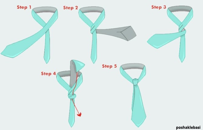 مدل جدید بستن کراوات مردانه