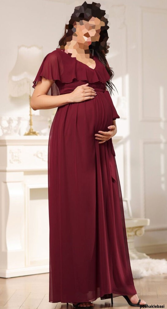 مدل لباس حامله گی مجلسی
